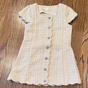 Noralee Gabrielle Dress Ecru size 4 toddler girls Dress
